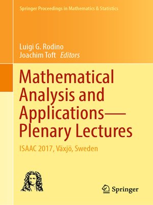 cover image of Mathematical Analysis and Applications—Plenary Lectures